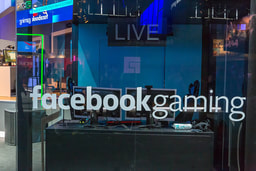 Photo with the words Facebook Gaming